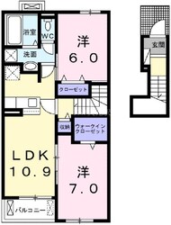 シンフォニーⅣの物件間取画像